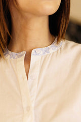 Bloy - Blouse brodée
