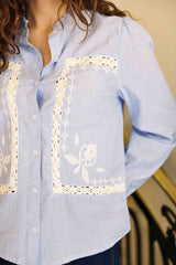 Borys - Blouse dentelle