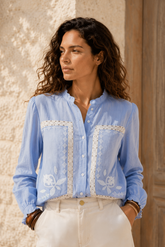Borys - Blouse dentelle