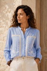 Borys - Blouse dentelle
