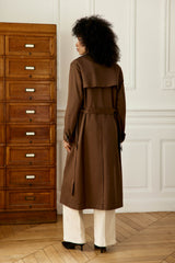 Faragi - Trench-coat midi