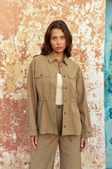 Nopal - Veste-chemise mi-longue