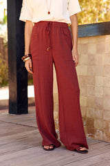 Pilor - Pantalon fluide large
