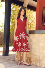 Ralphy - Robe midi sans manches