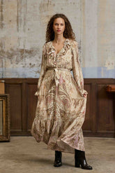 Reg - Robe longue à imprimés