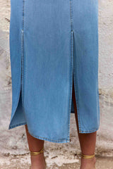 Rikya - Robe longue droite