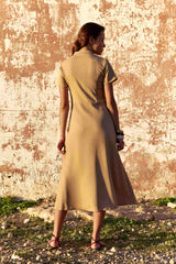 Rosie - Robe midi évasée