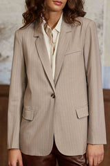 Vadal - Veste tailleur à rayures
