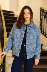 Vanda - Veste matelassée brodée