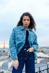 Vanda - Veste matelassée brodée