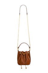 Aimmy - Sac cuir effet croco