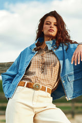 Albana - Ceinture en cuir