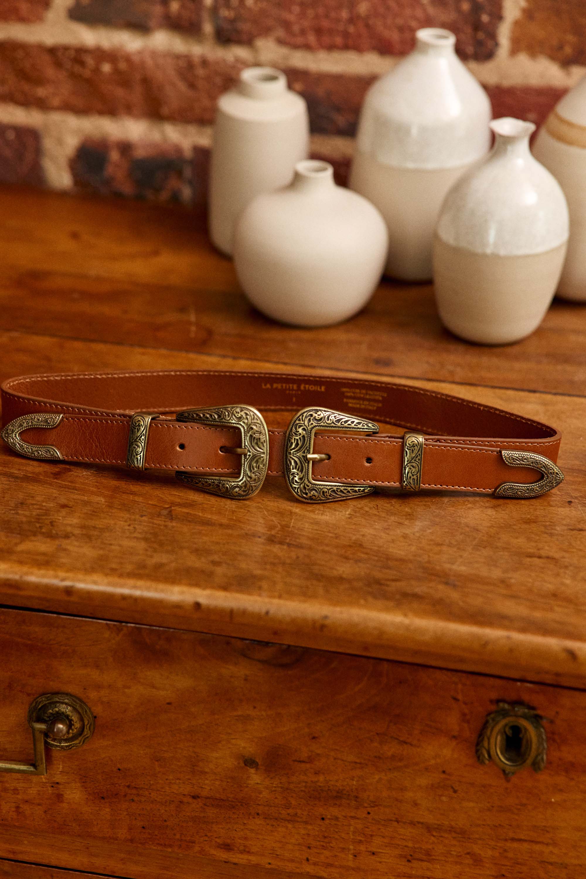 Assia - Ceinture cuir