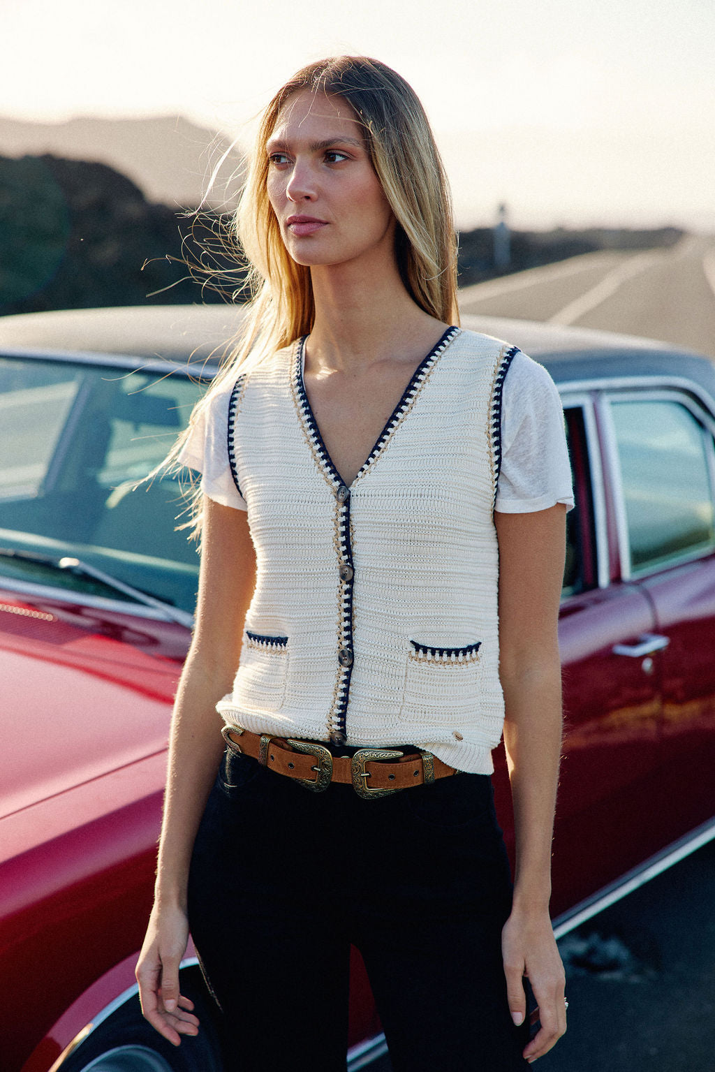 Assia - Ceinture cuir