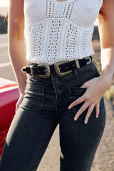 Assia - Ceinture cuir