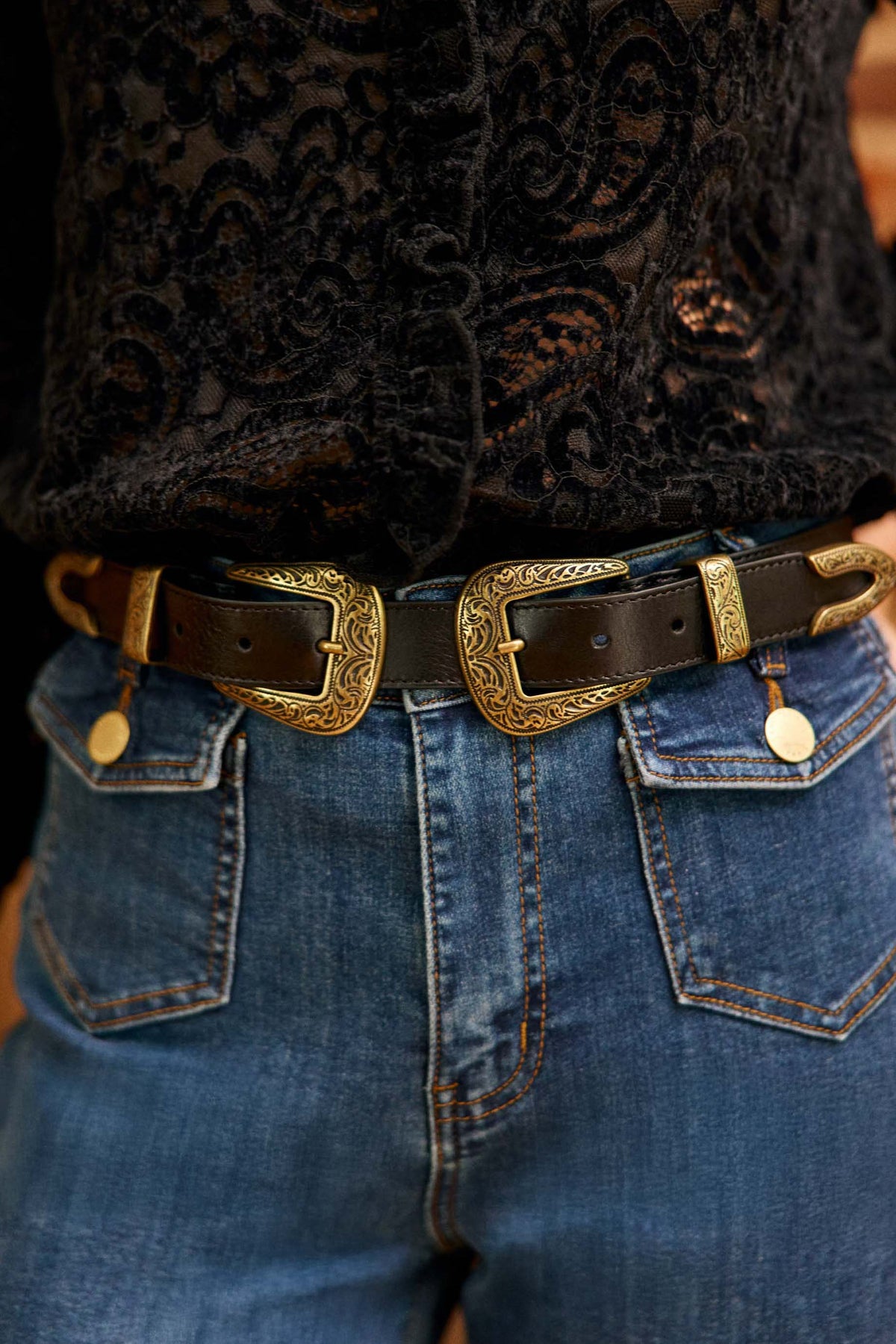 Assia - Ceinture cuir