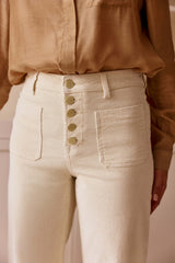 Atlanta - Pantalon large en velours