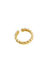 Auriana - Bague torsadée