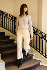 Bayen - Blouse à col mao