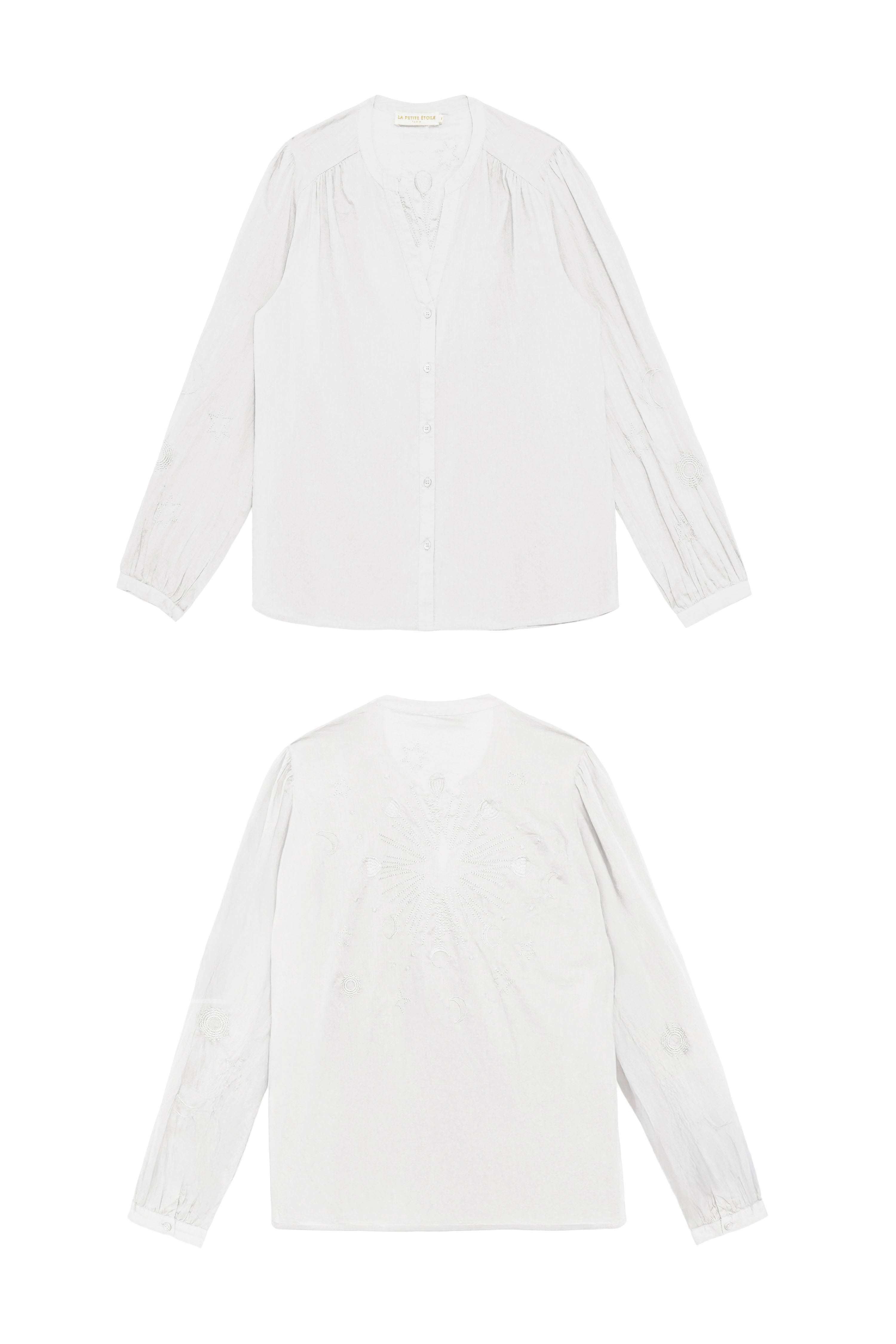 Belyne - Blouse brodée