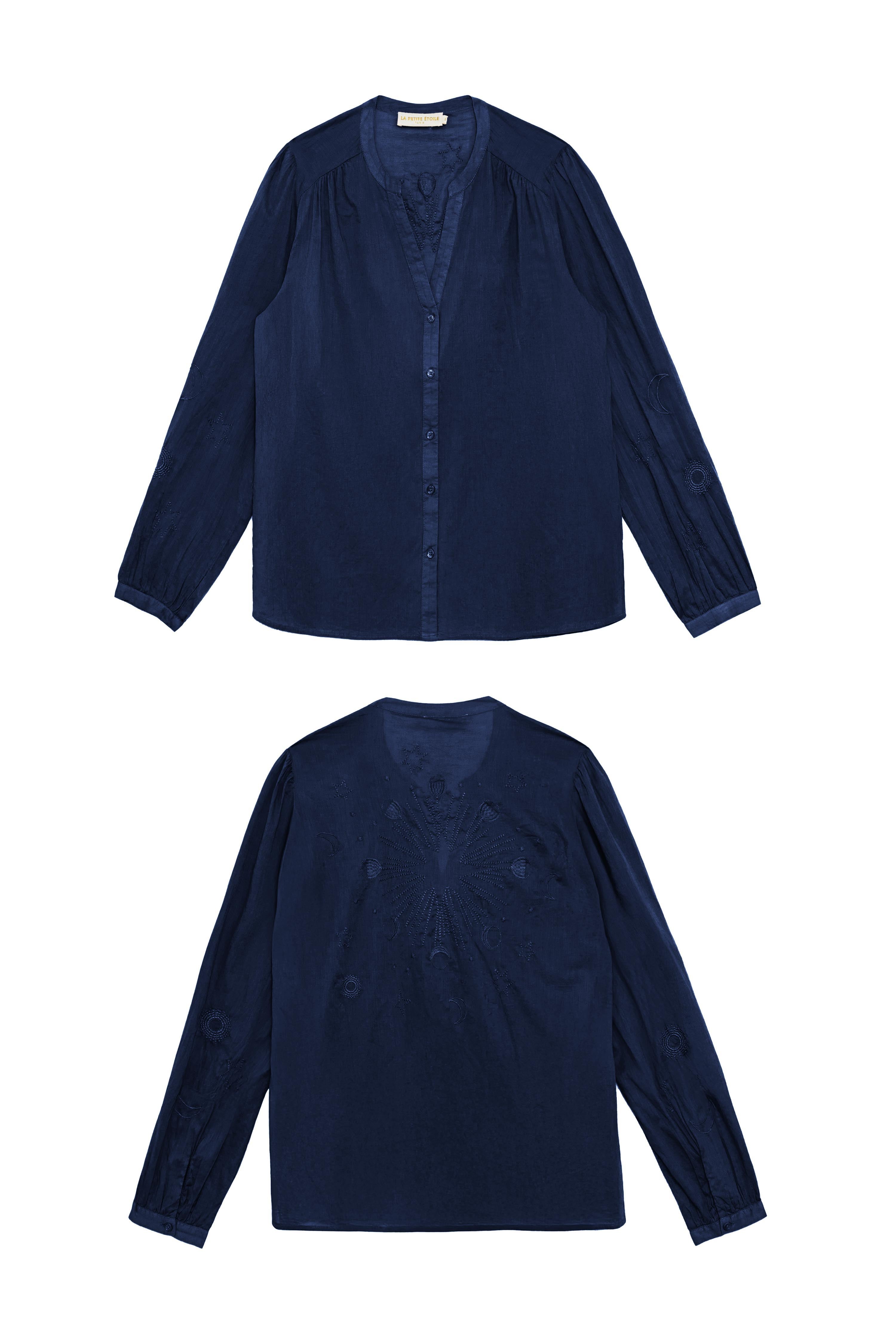 Belyne - Blouse brodée