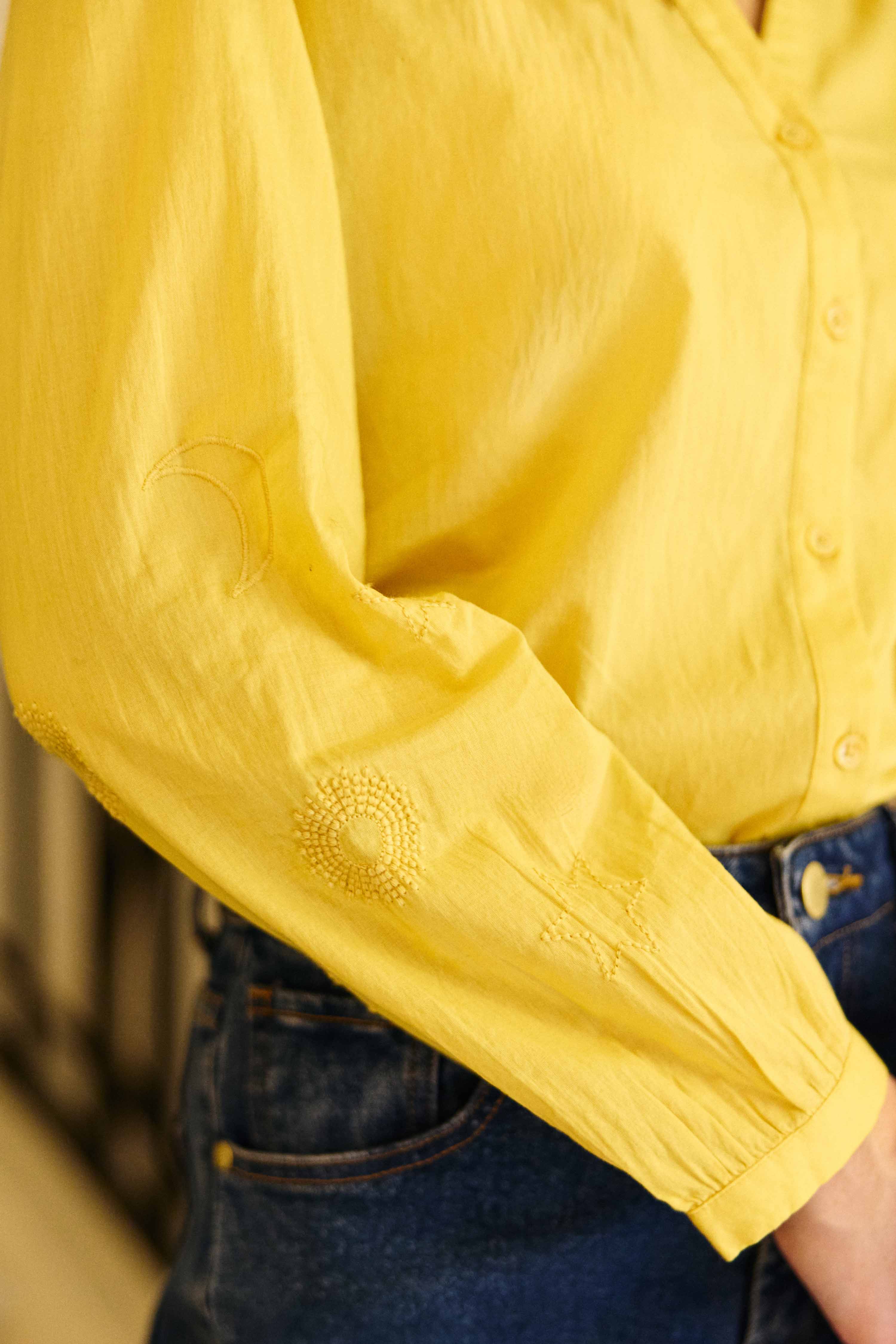 Belyne - Blouse brodée