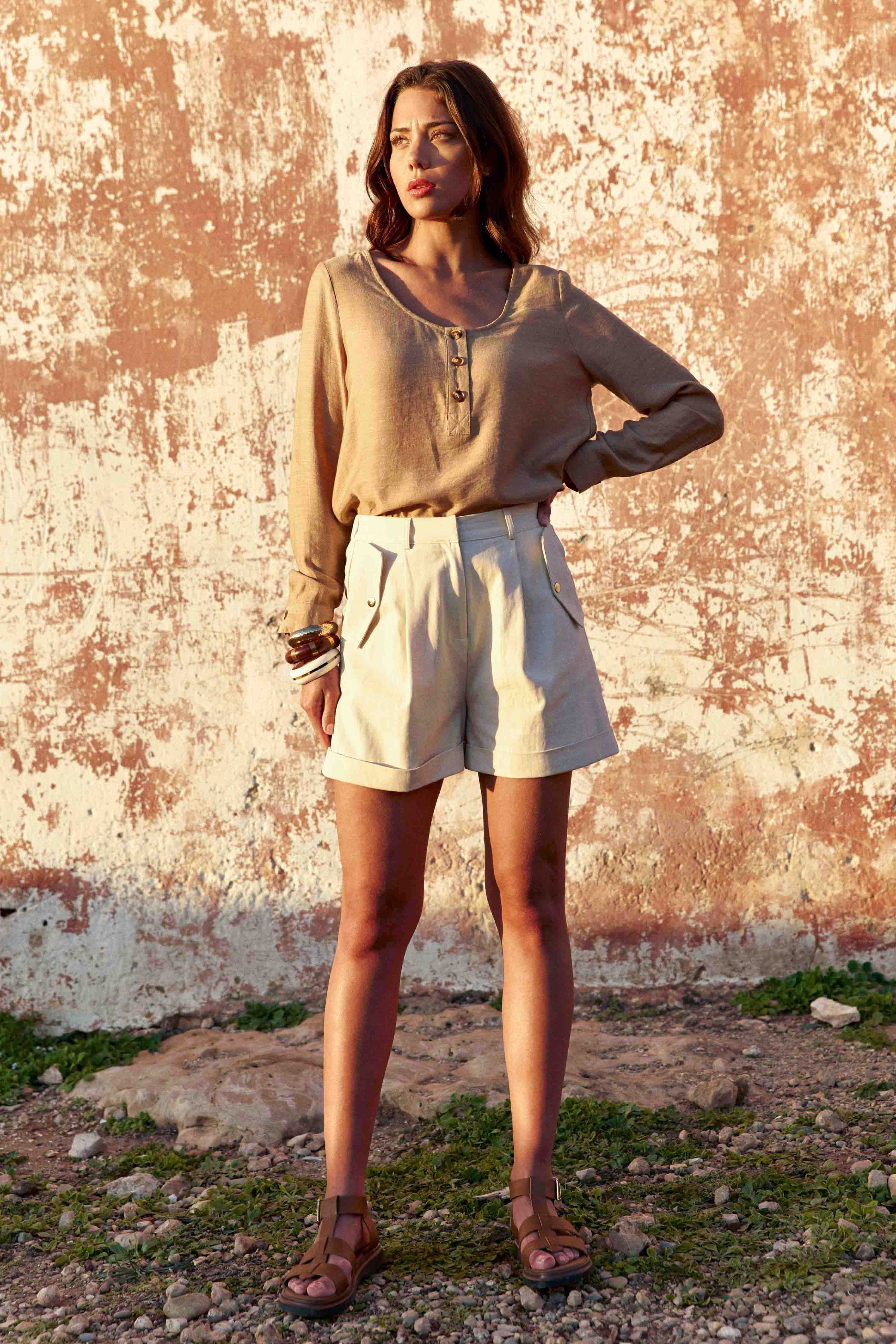 Bevin - Blouse droite