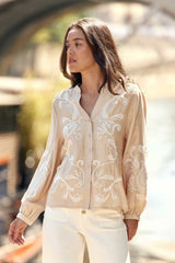 Beyta - Blouse brodée