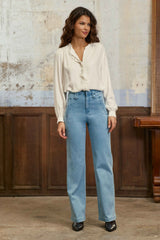 Birdy - Blouse col officier
