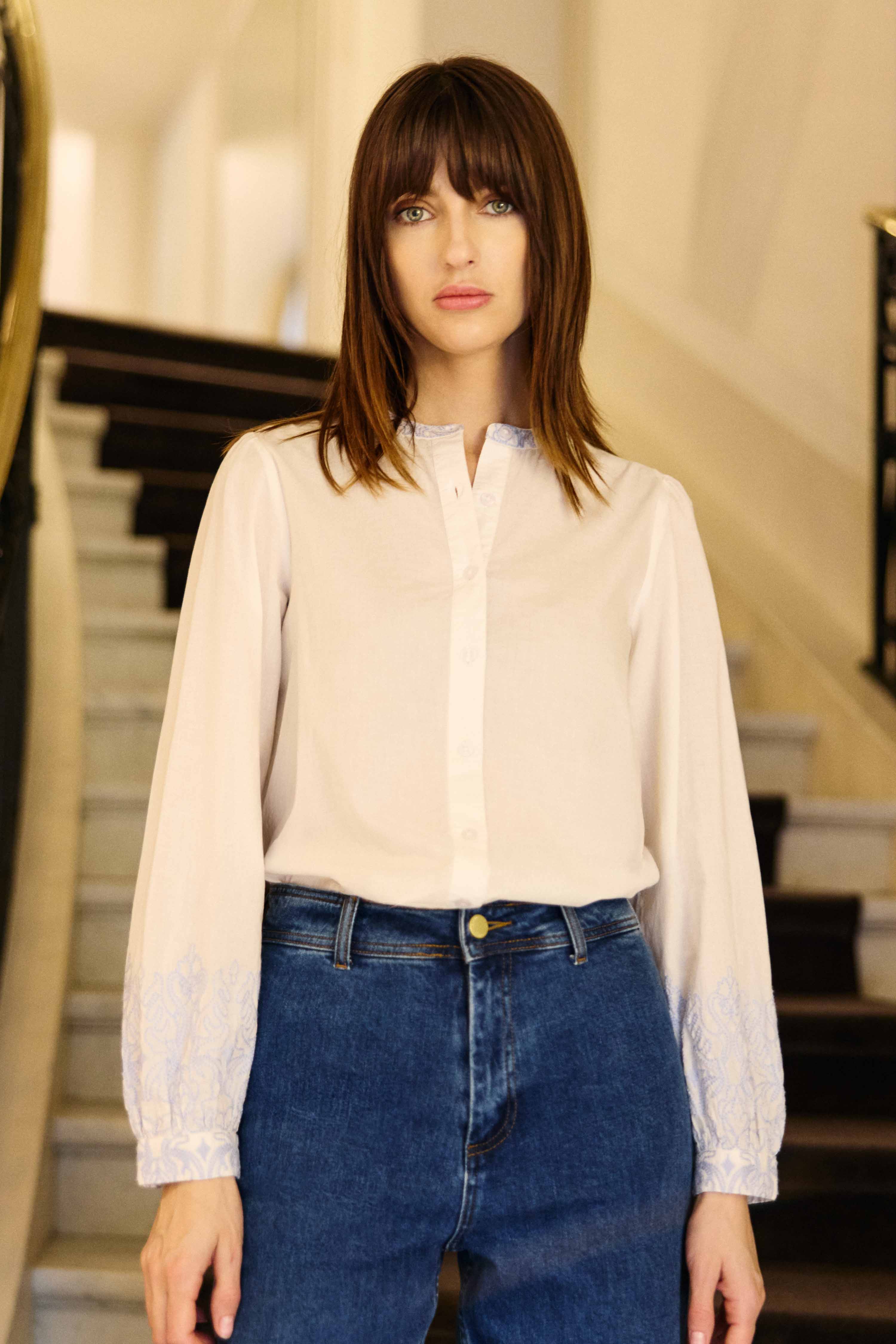 Bloy - Blouse brodée