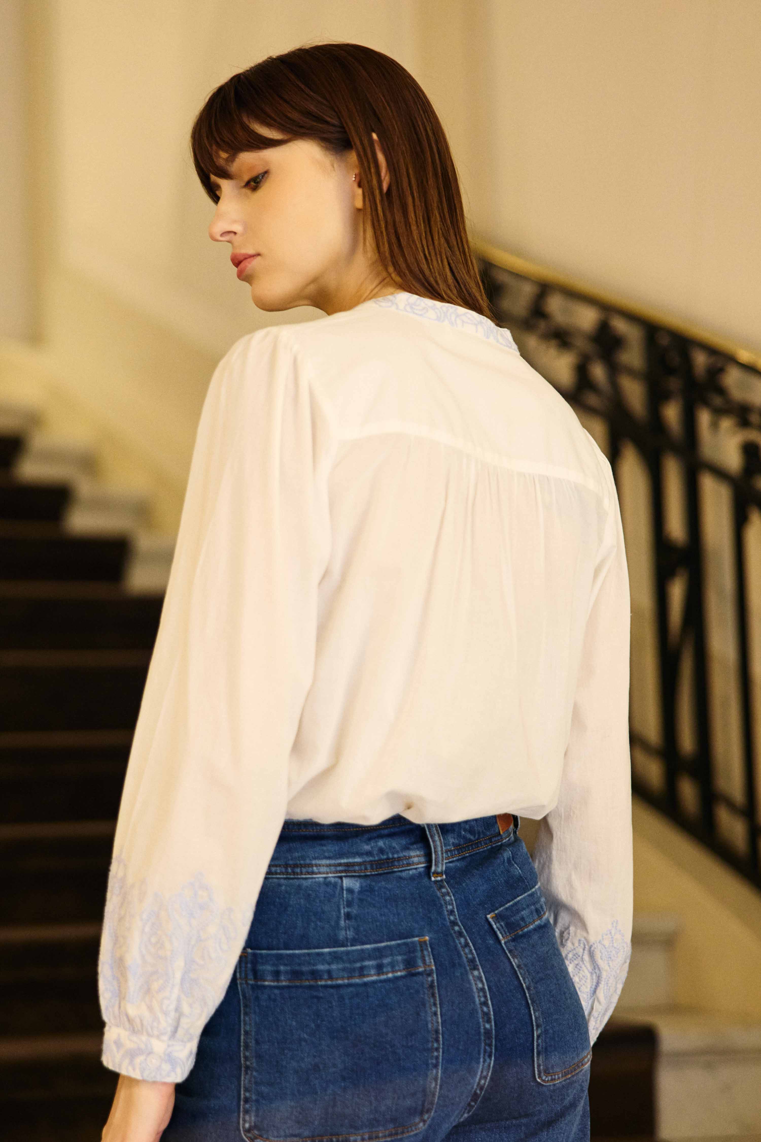 Bloy - Blouse brodée