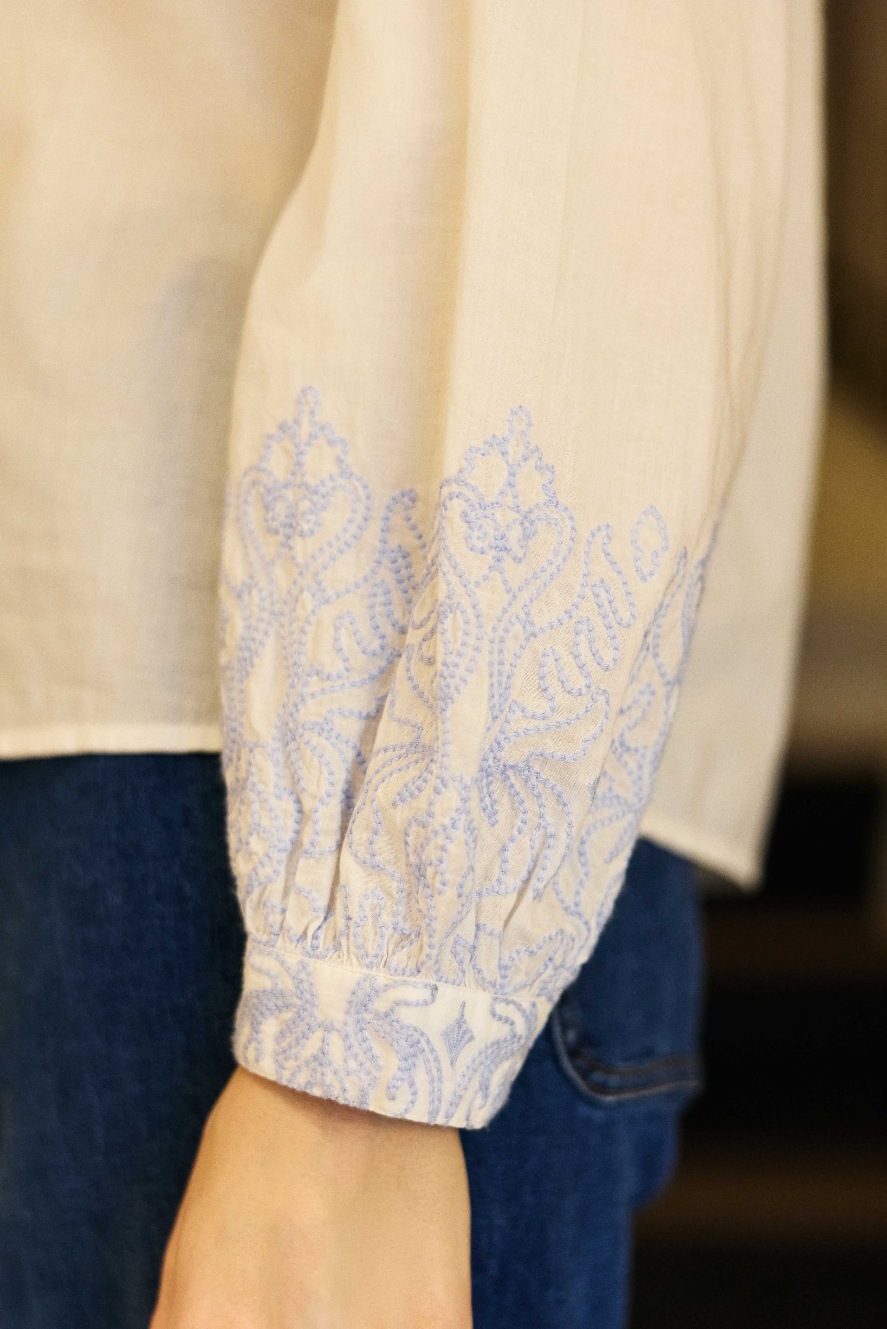 Bloy - Blouse brodée