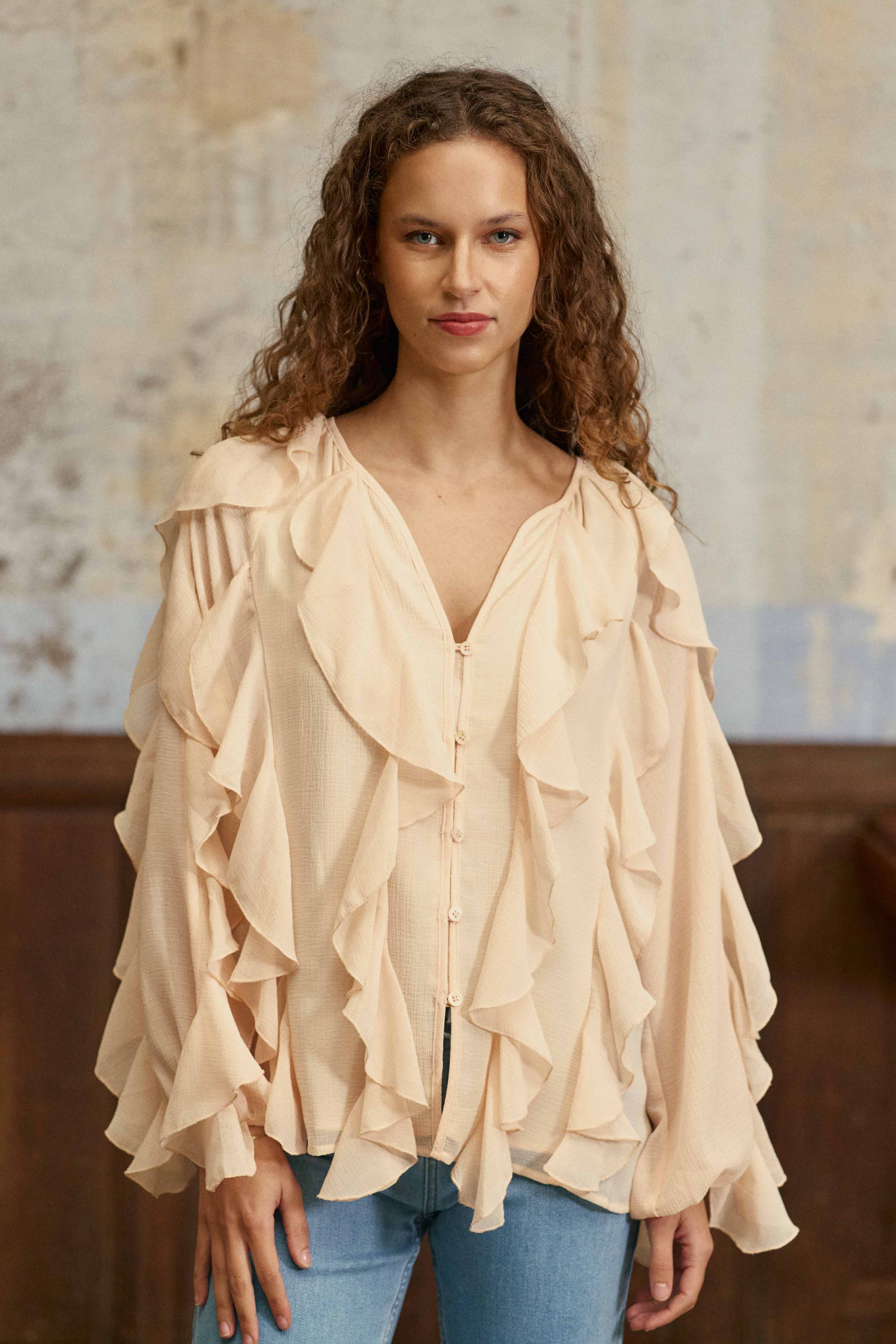 Bolta - Blouse à volants