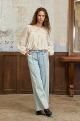 Brany - Blouse brodée