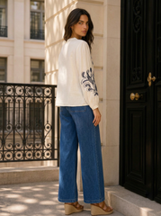 Beyta - Blouse brodée