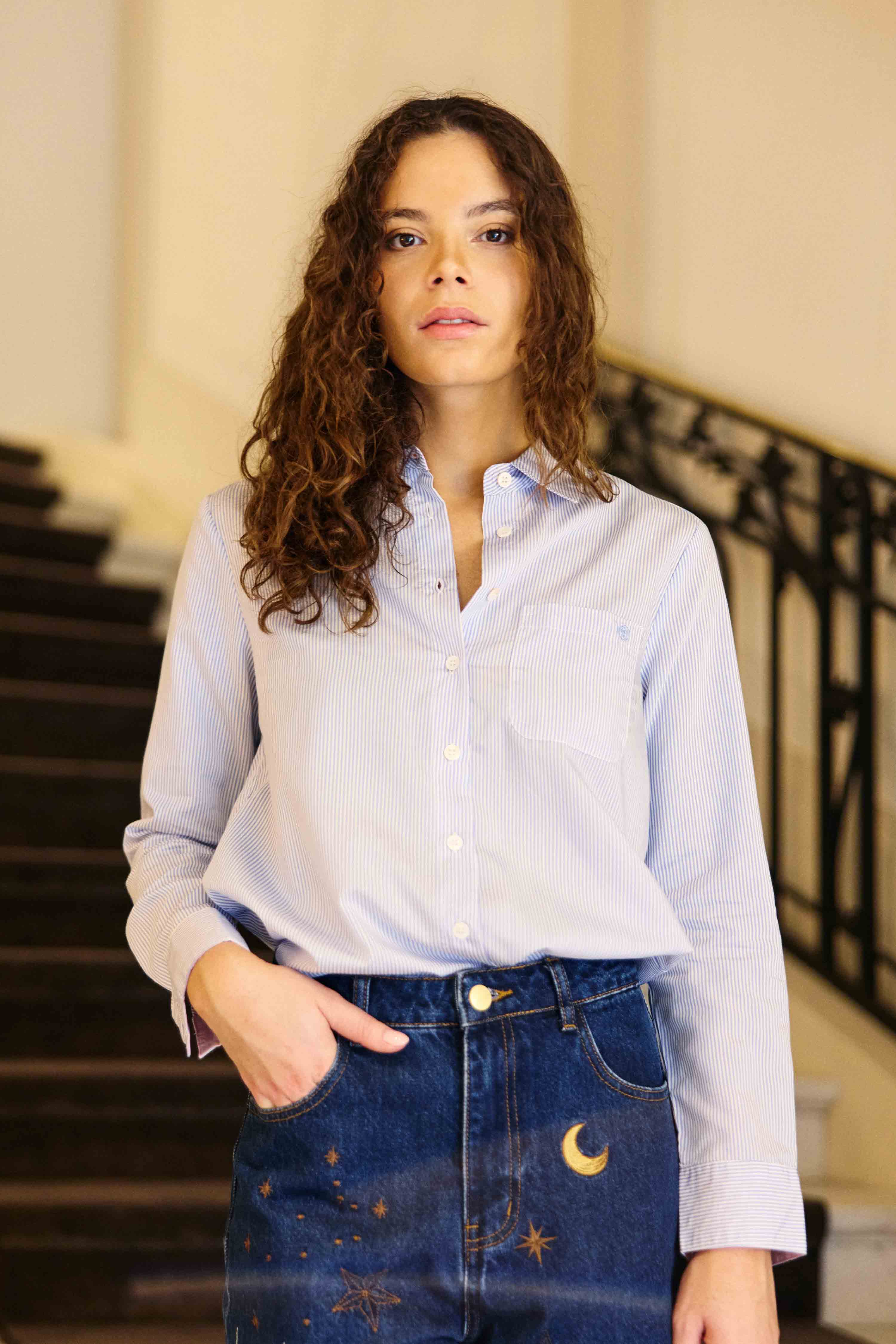 Carla - Chemise rayée