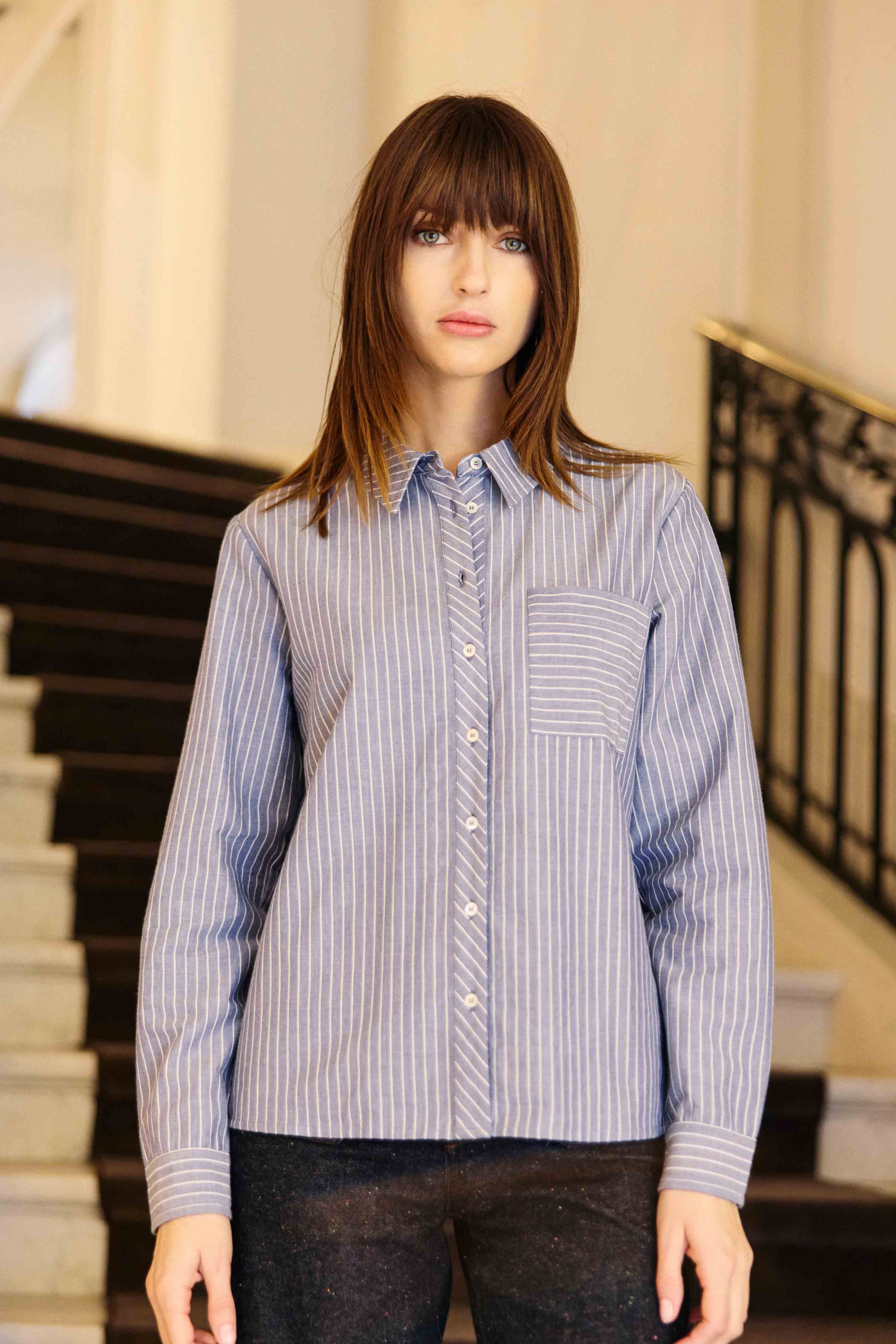Cecile - Chemise rayée