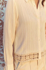 Charlotte - Chemisier crop