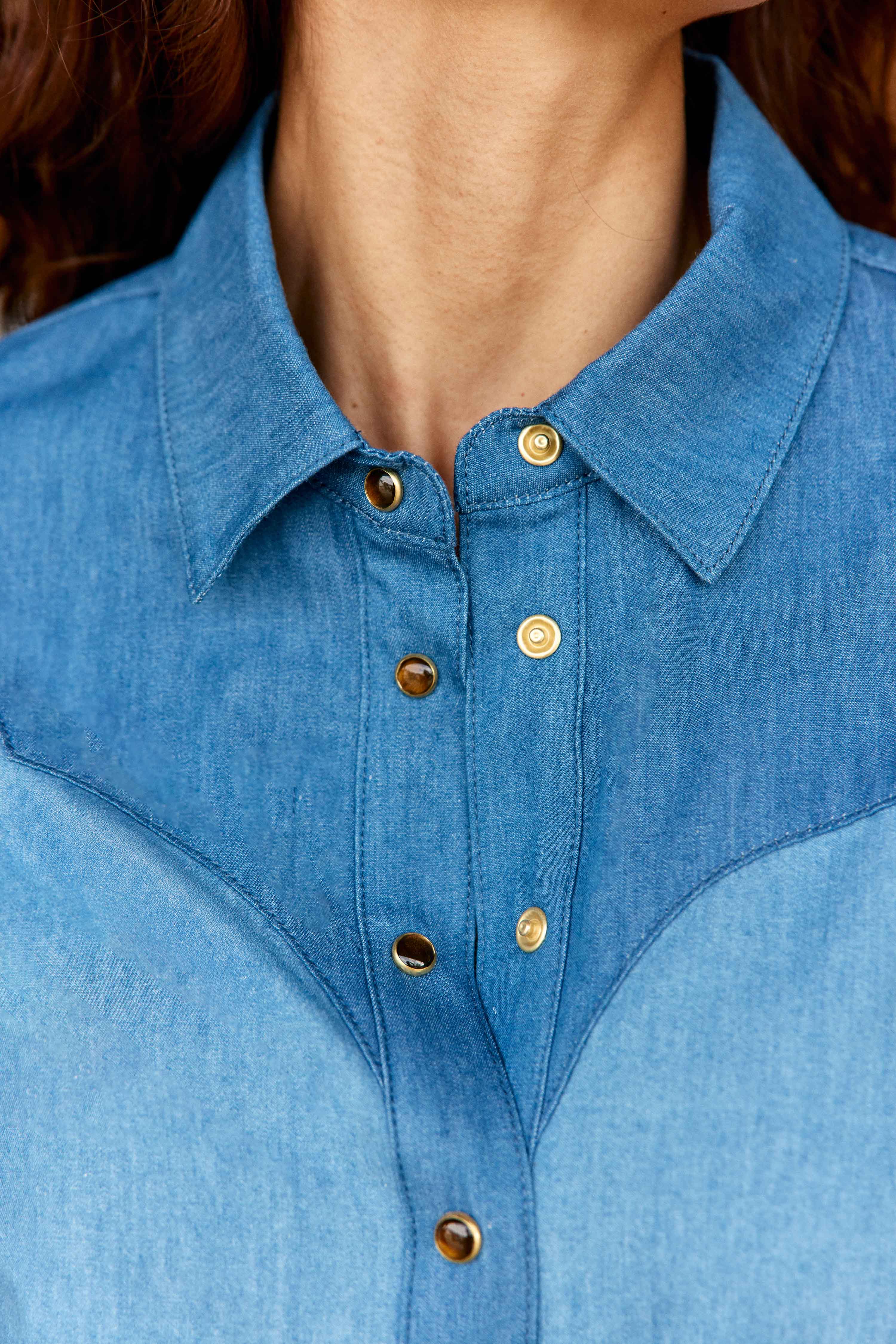 Clovyo - Chemise en jean