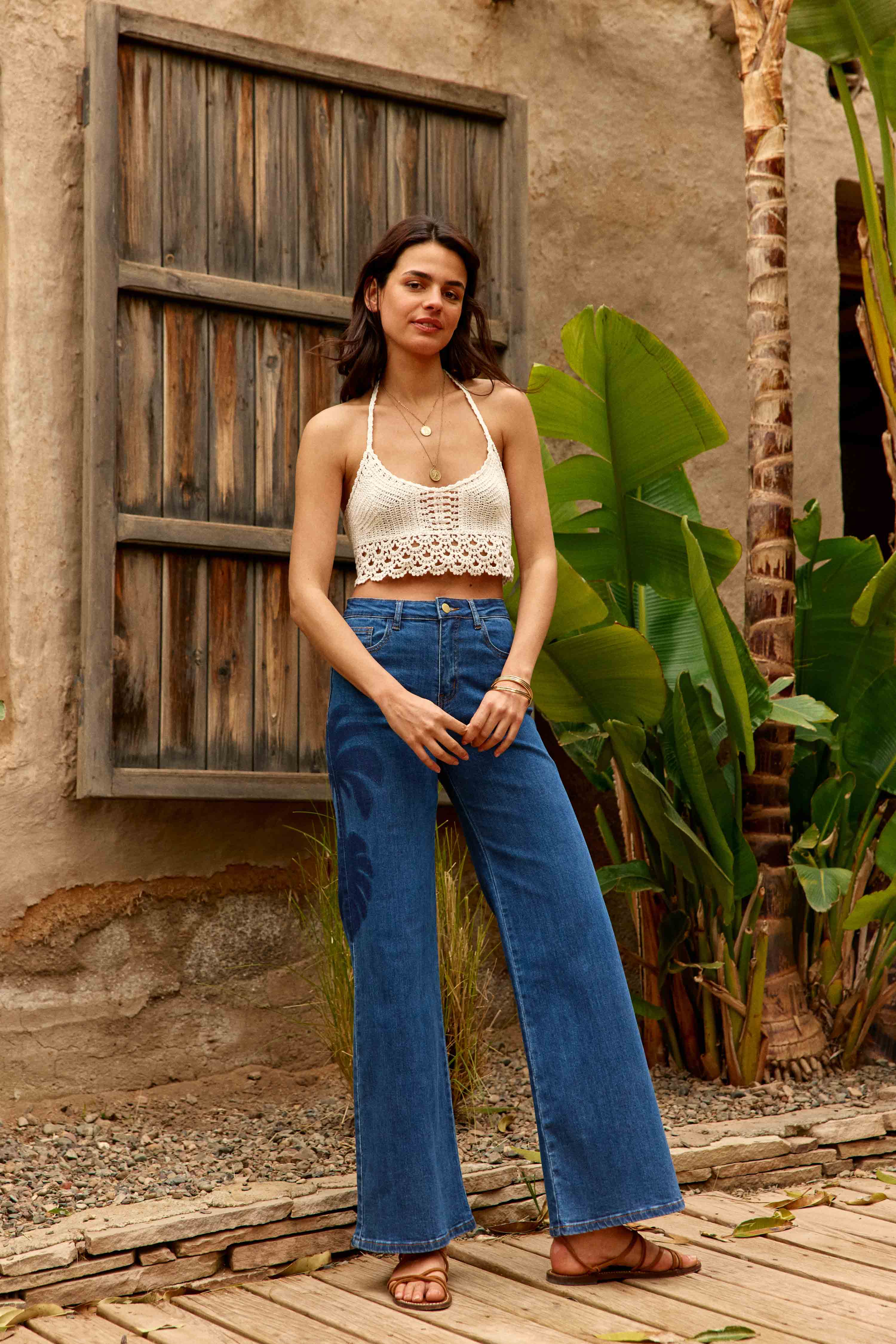 Delma - Top en crochet