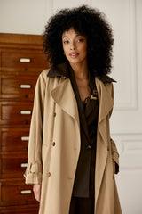 Faragi - Trench-coat midi