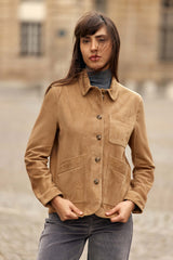 Fauline - Veste en cuir