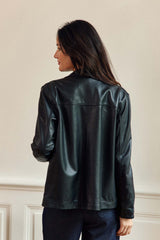 Fauline - Veste en cuir