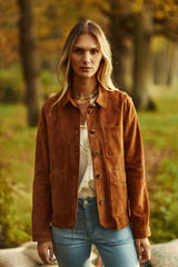 Fauline - Veste en cuir