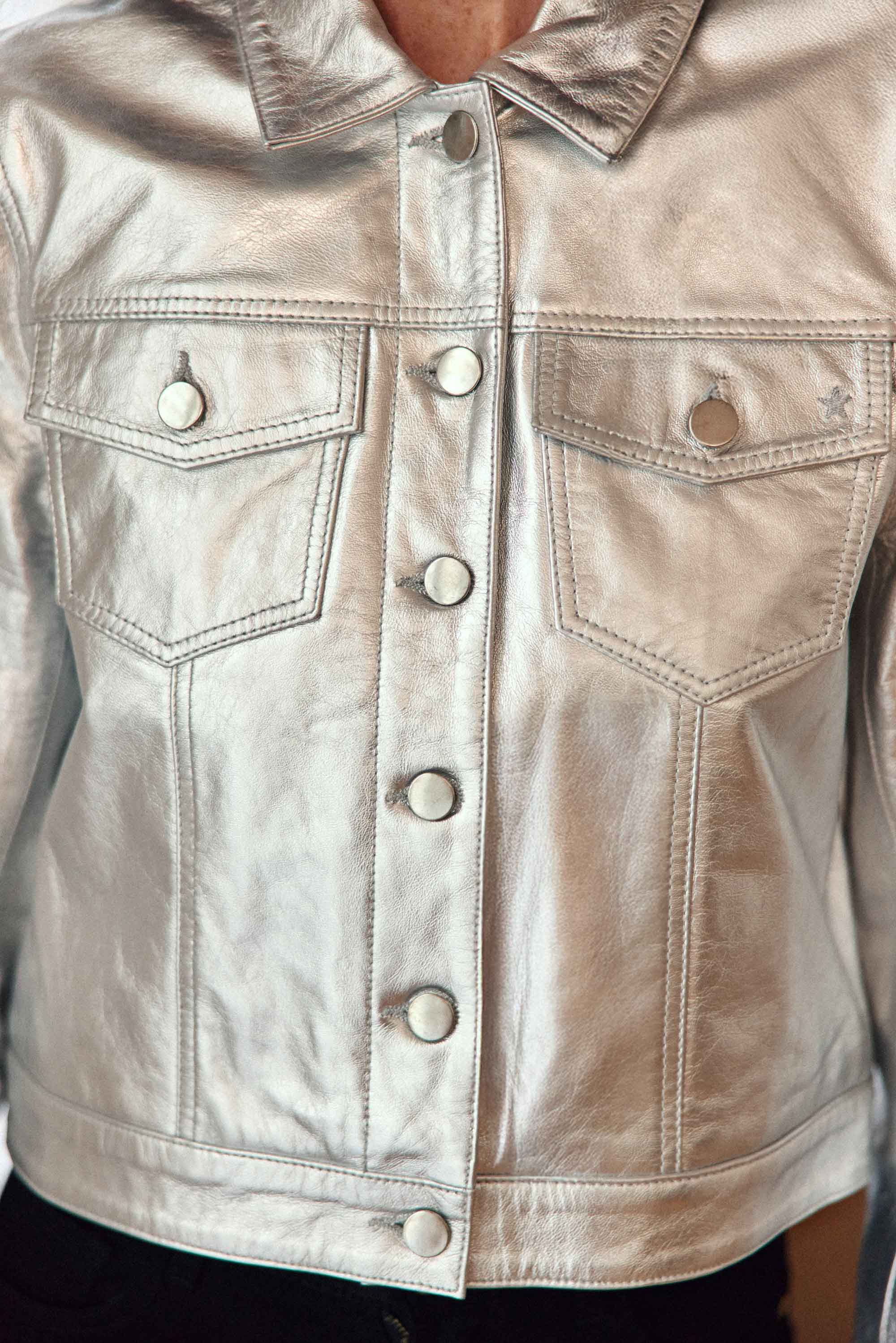 Ferena - Veste en cuir