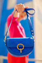 Jim - Sac en cuir bimatière