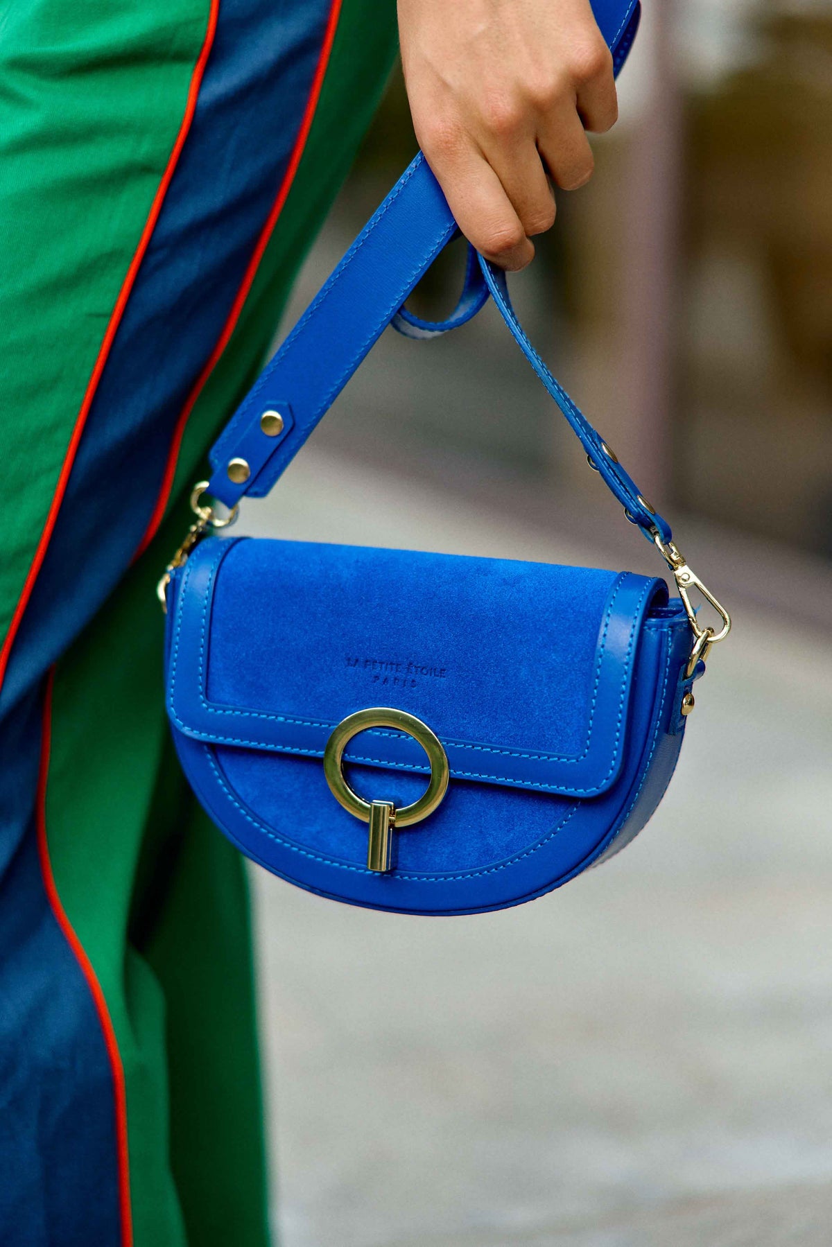 Jim - Sac en cuir bimatière