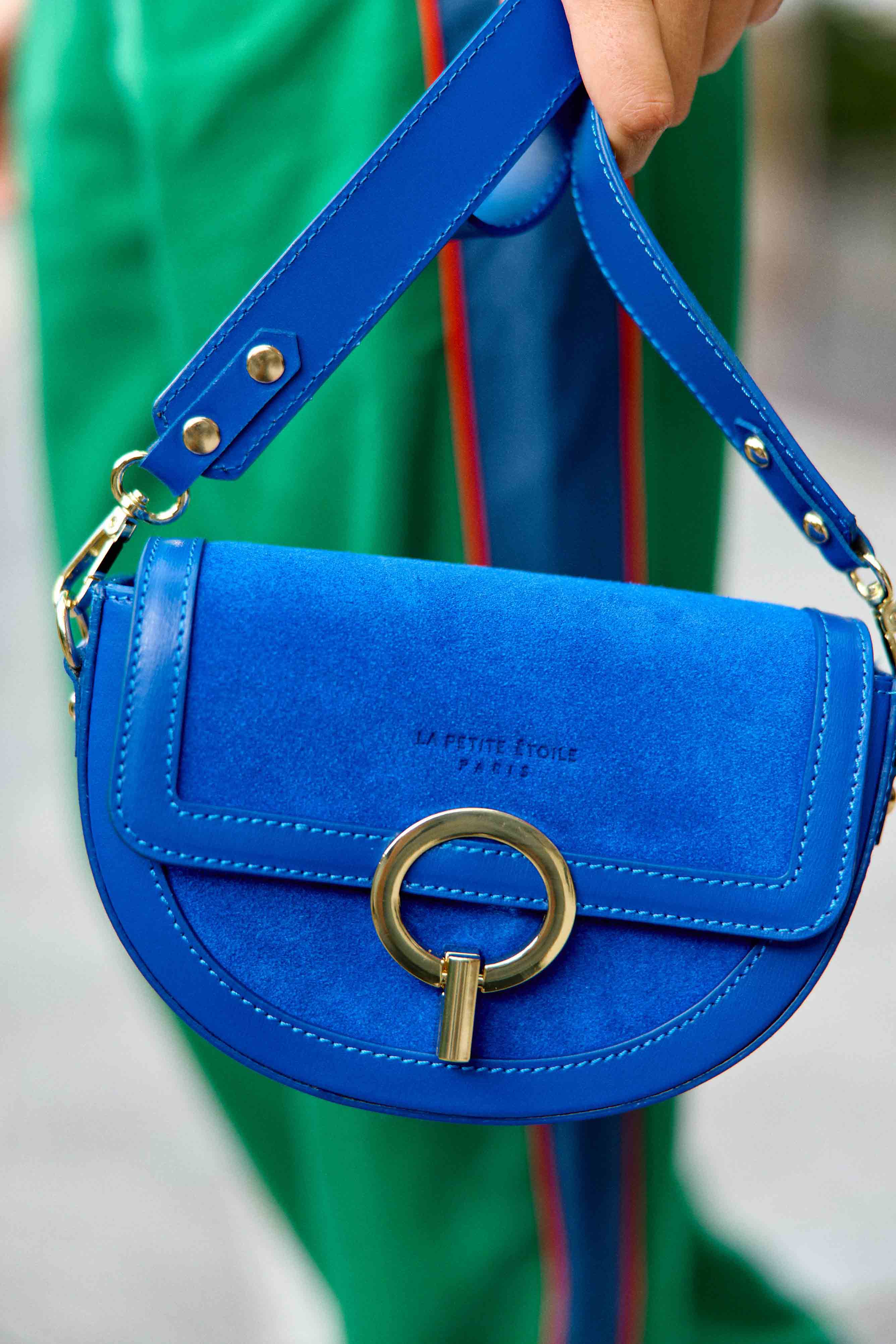 Jim - Sac en cuir bimatière