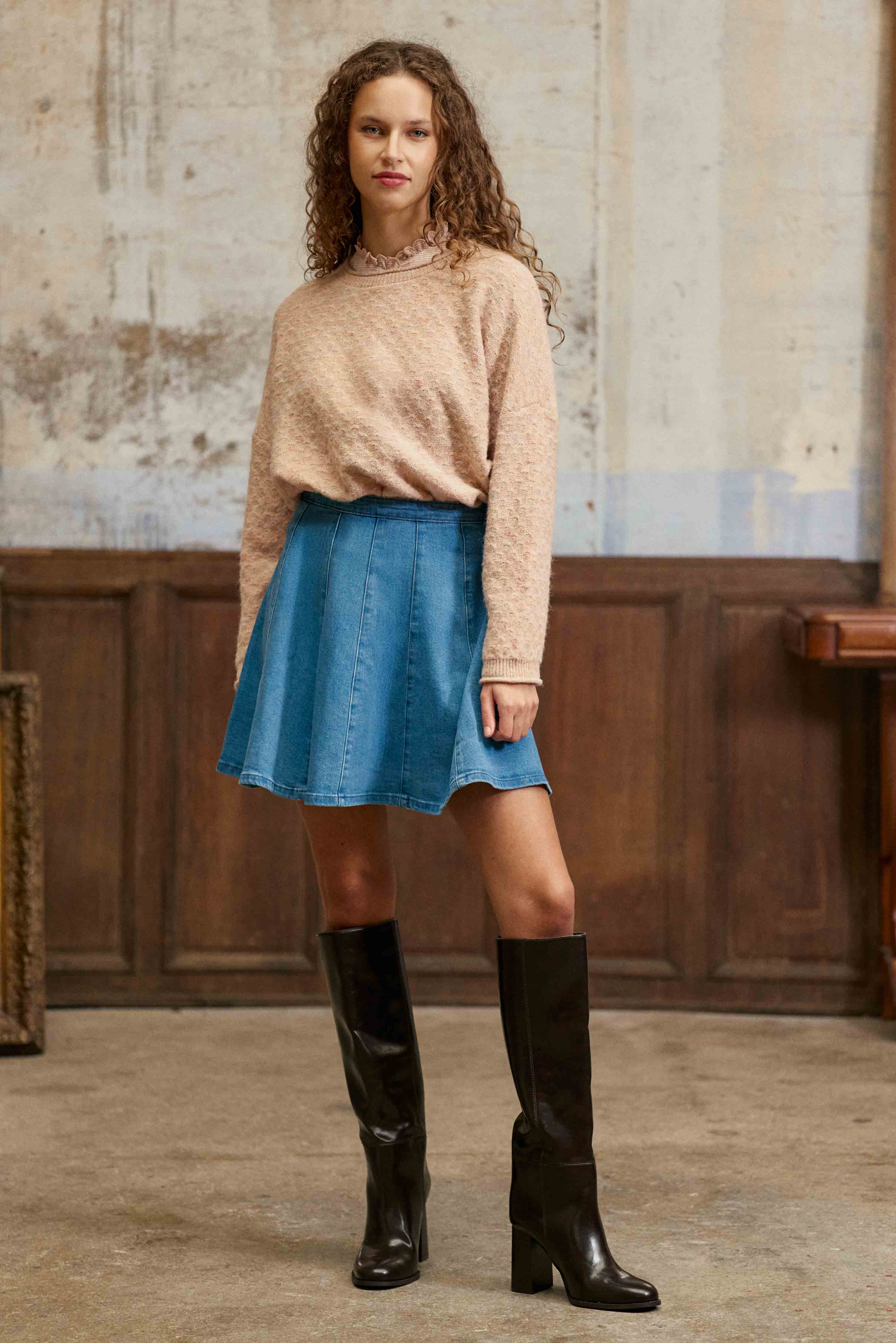 Joyan - Jupe courte patineuse