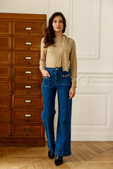 Malaly - Pull coupe droite